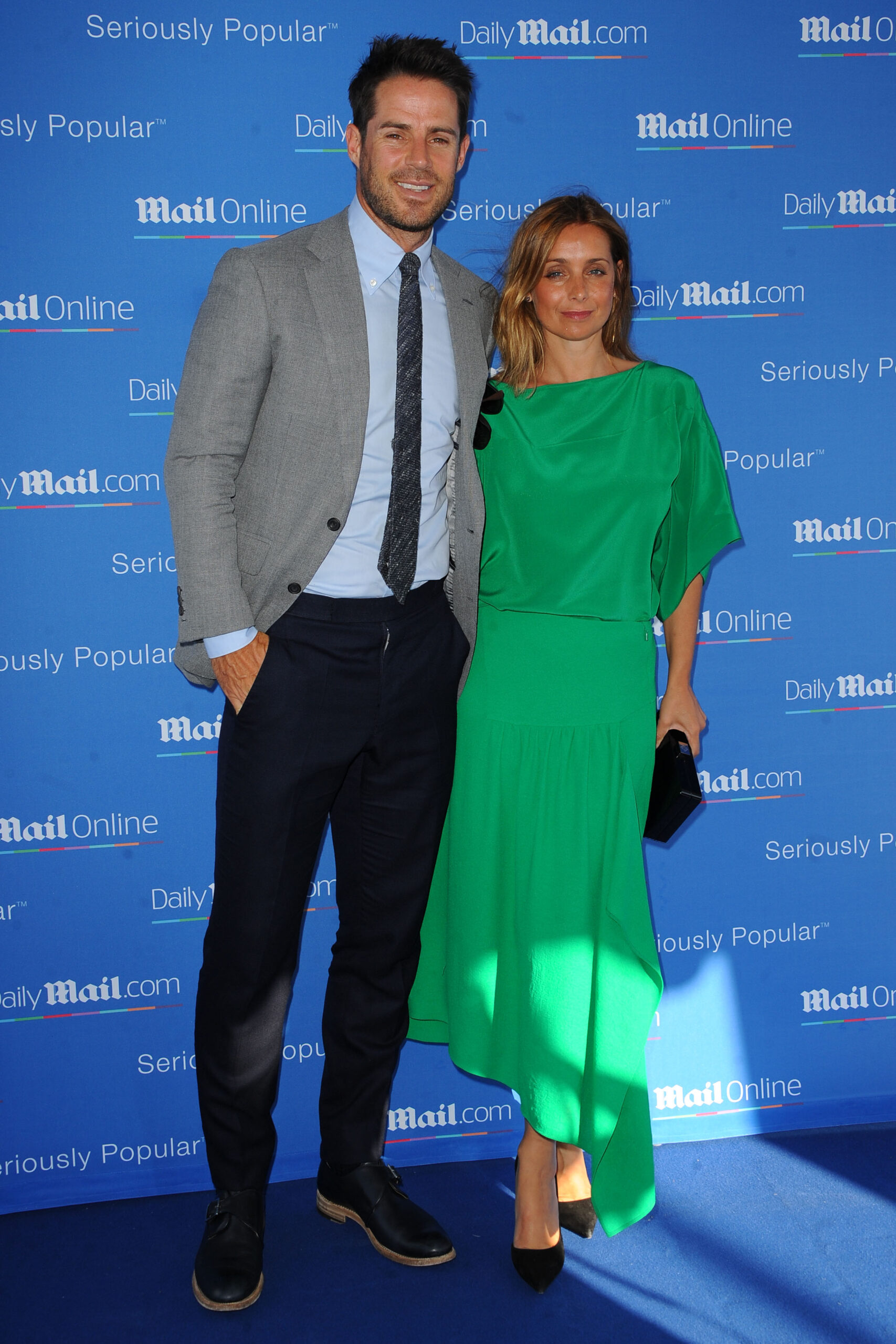 Jamie Redknapp and Louise Redknapp at an event in 2015