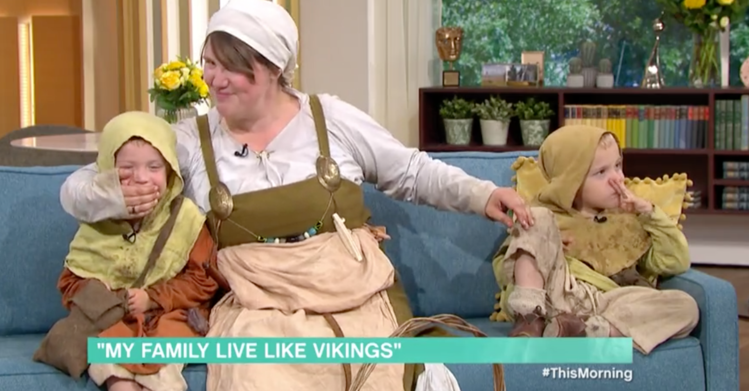 This Morning guests dressed as Vikings today