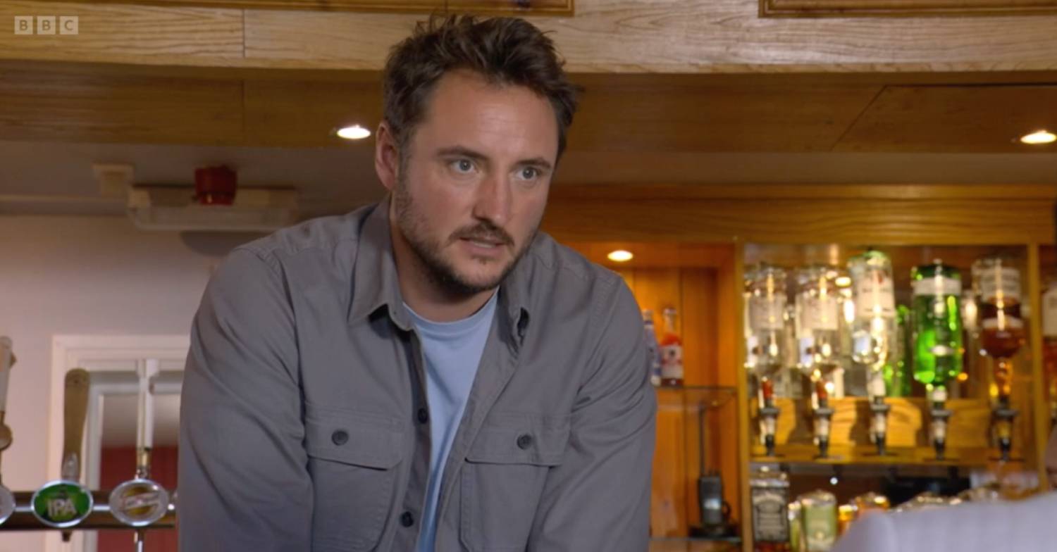 Strictly 2022 star James Bye in character as Martin Fowler in EastEnders