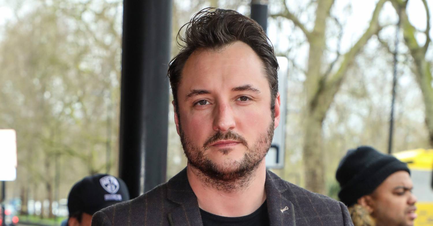Martin Fowler actor smouldering on red carpet