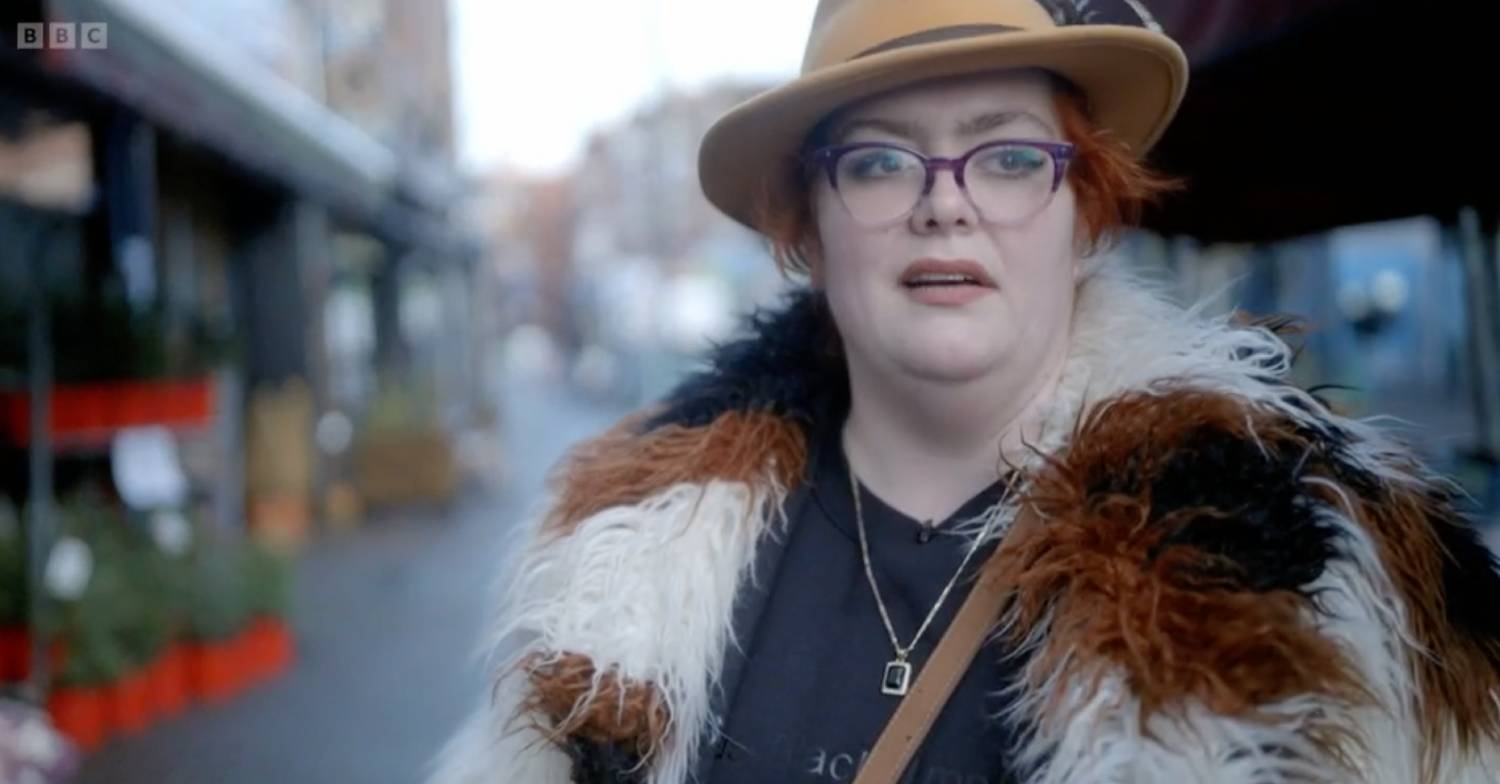 Strictly 2022 contestant Jayde Adams looks off camera