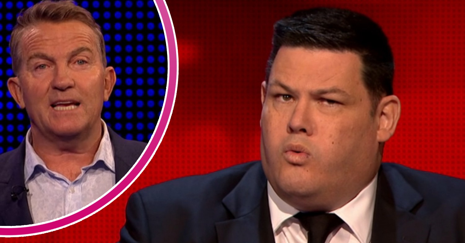 Bradley Walsh, The Beast blowing his cheeks out on The Chase