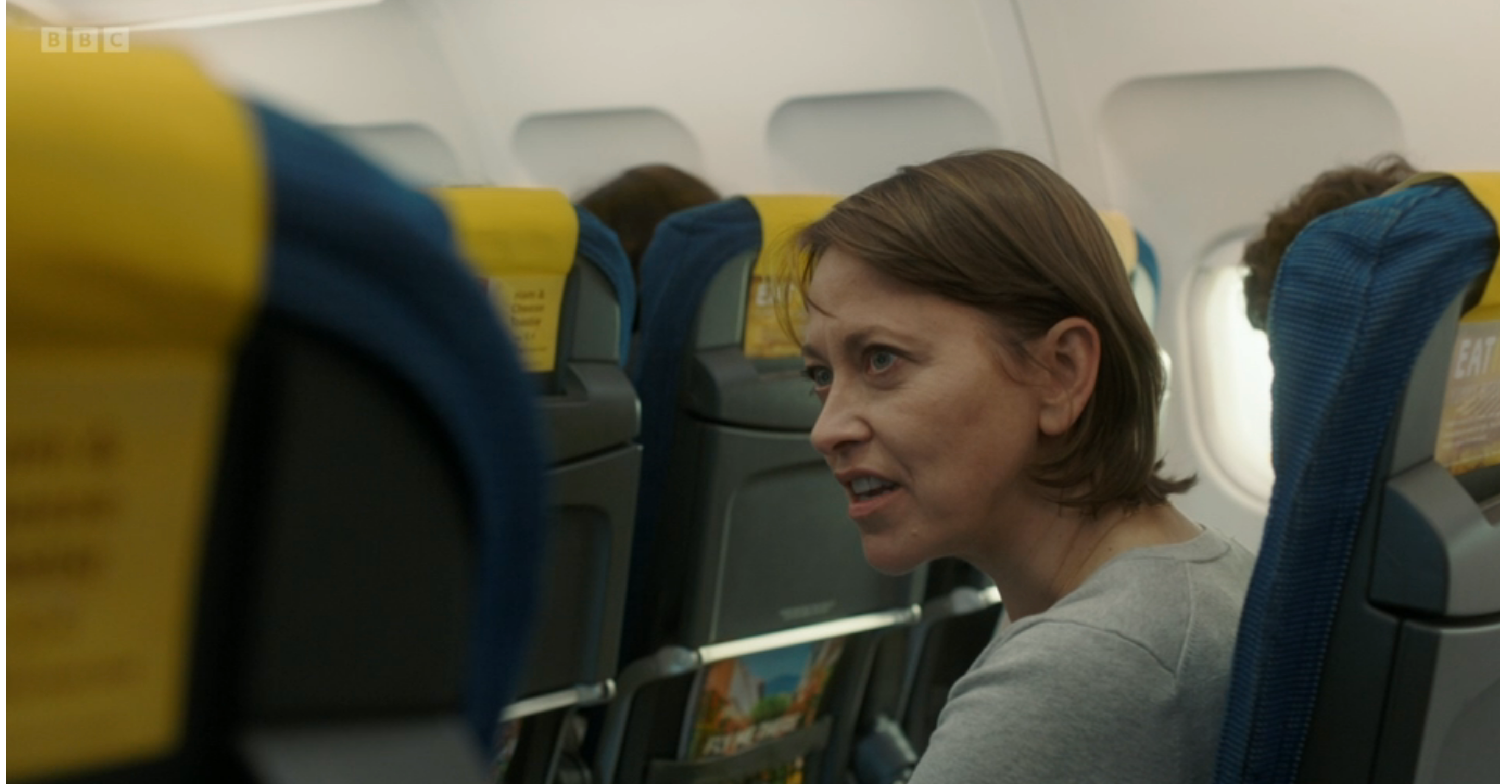 Nicola Walker looking cross on new BBC drama Marriage