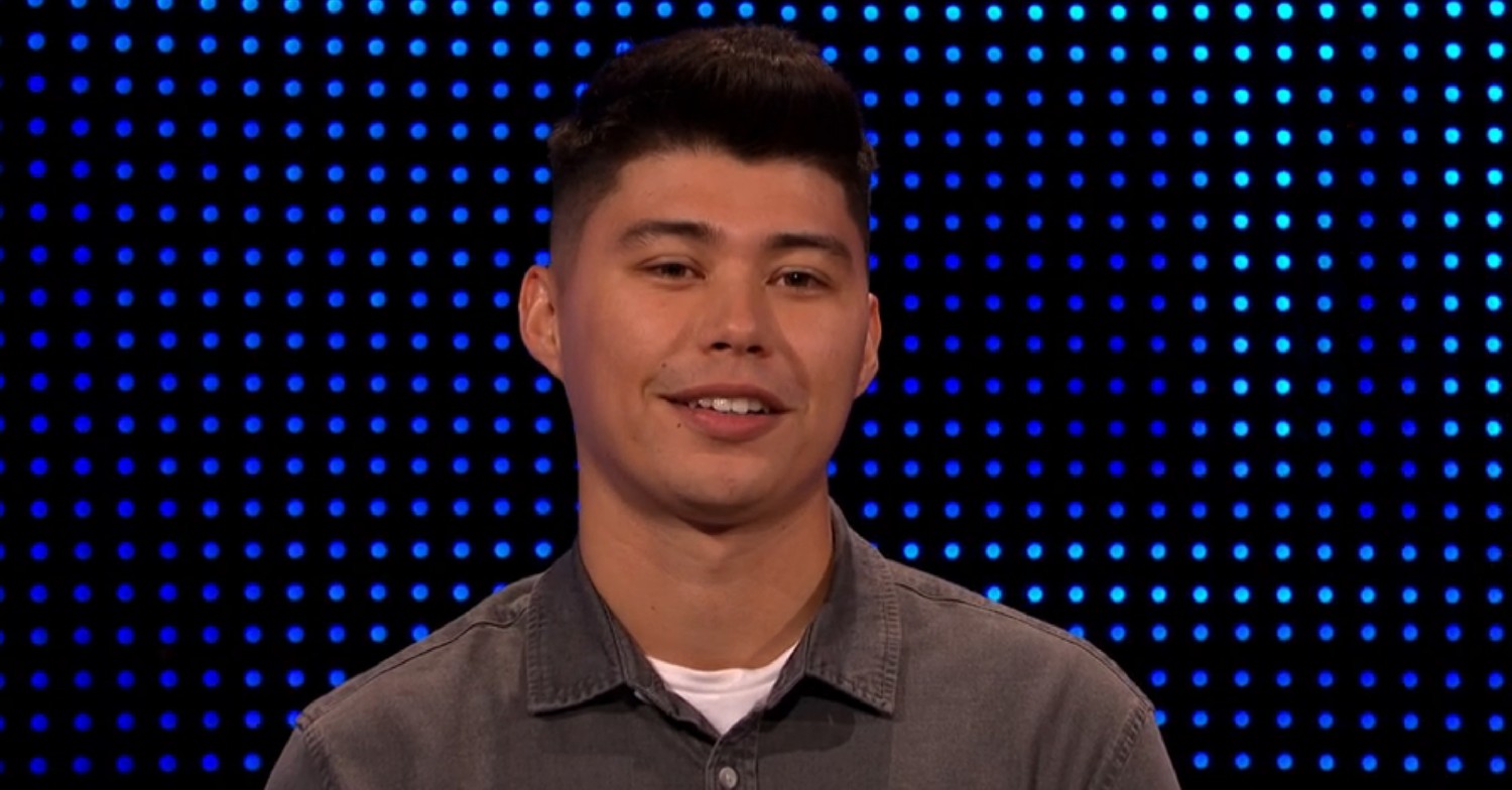 Piers smirking on The Chase 