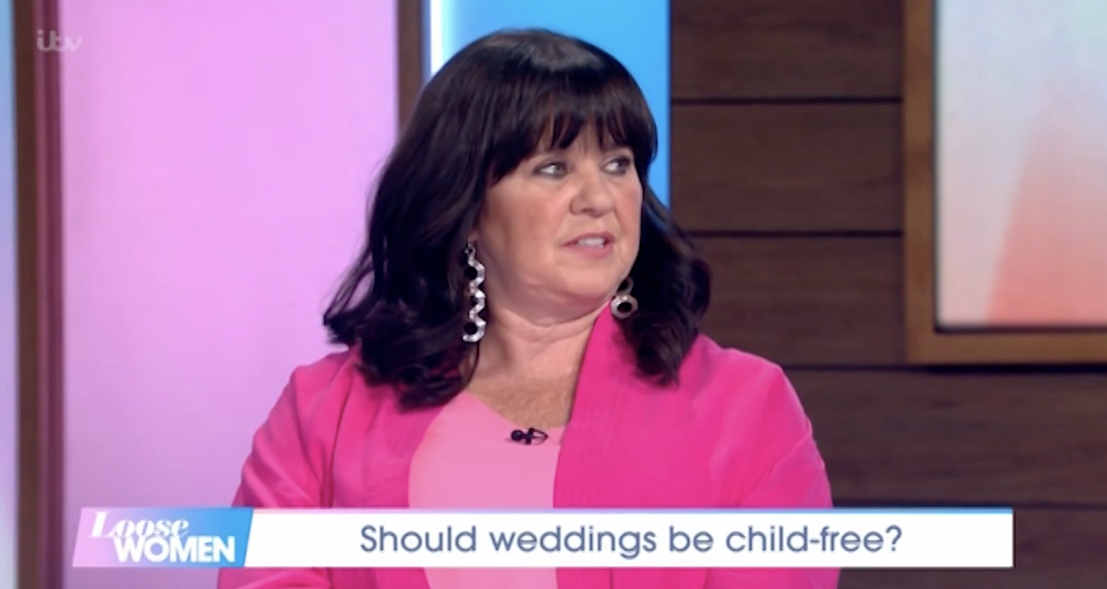 Coleen Nolan on ITV's Loose Women today