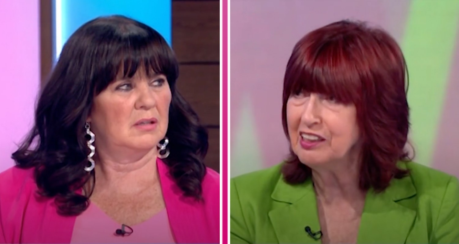 Coleen Nolan and Janet Street-Porter on Loose Women today