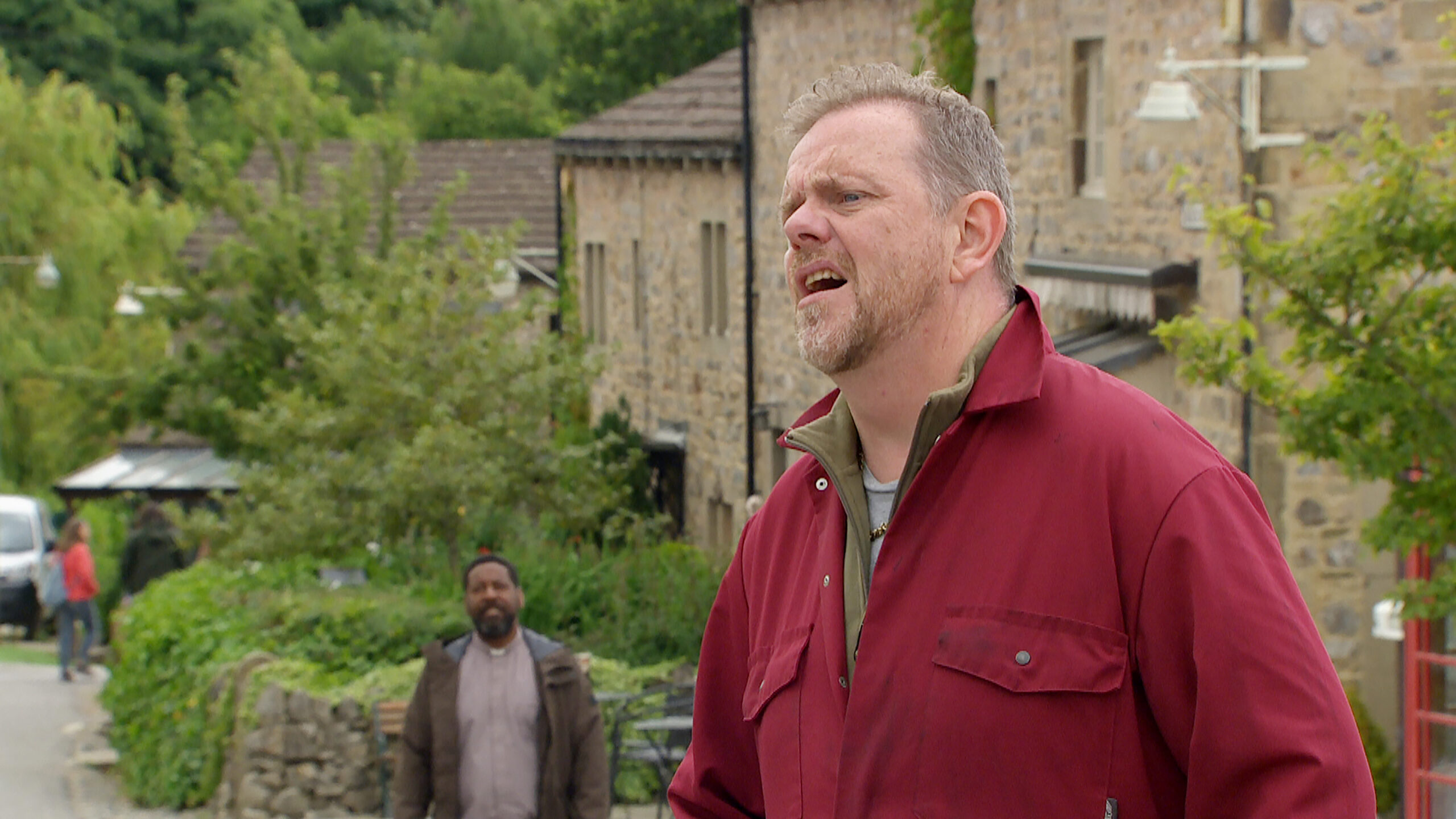 Dan worried in Emmerdale