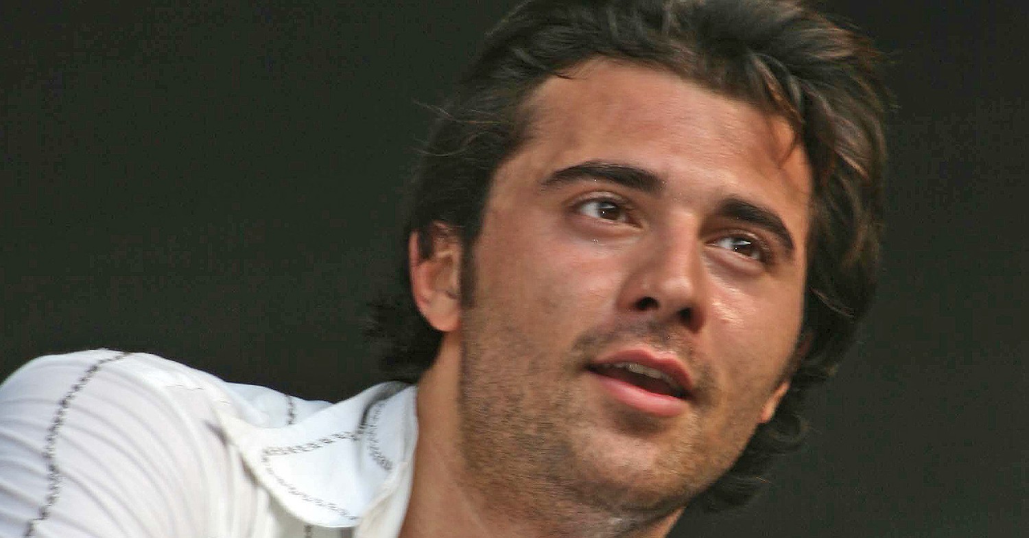 Darius Campbell Danesh smirking