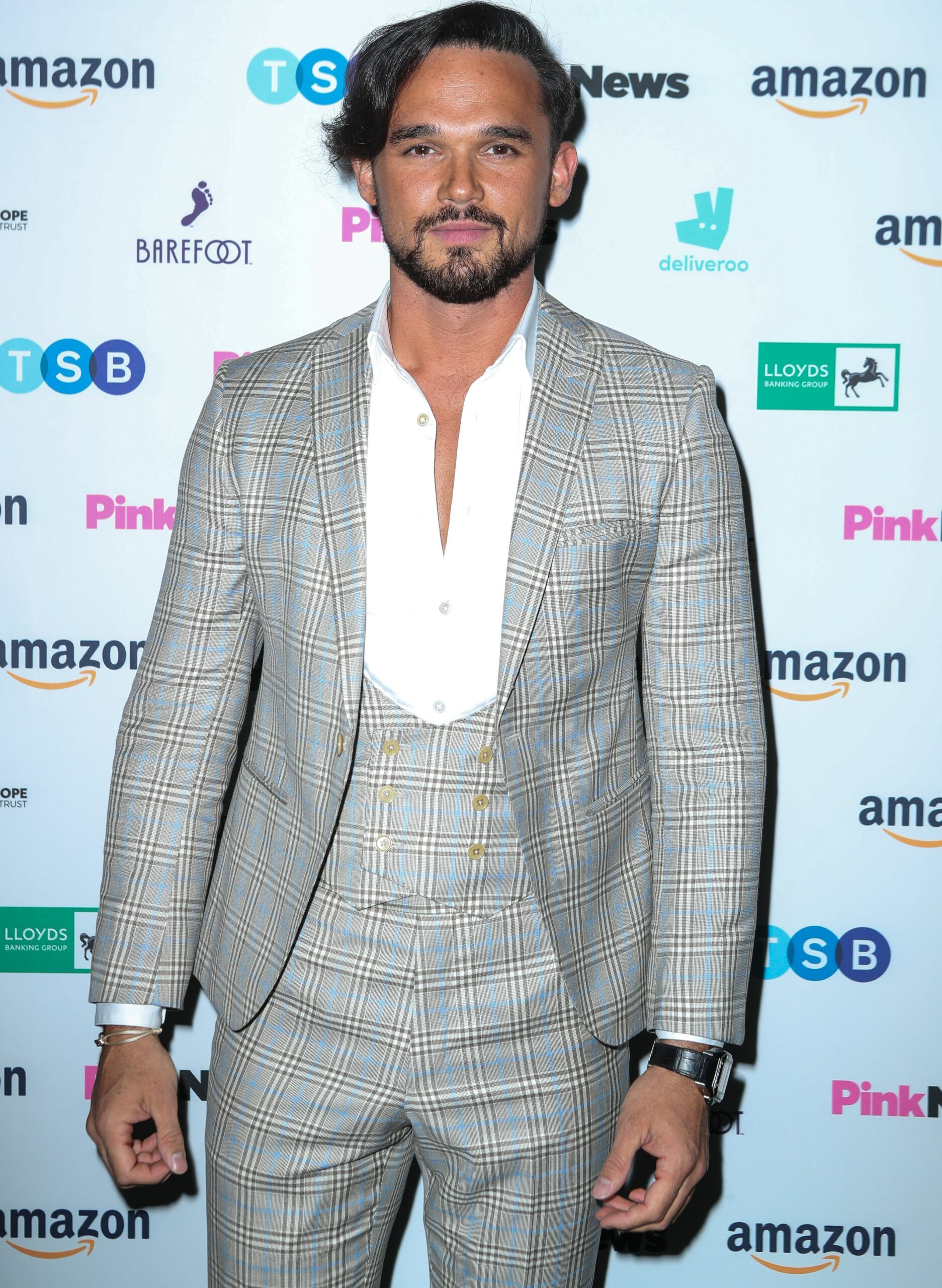 Gareth Gates smoulders at the Pink News Awards 2019