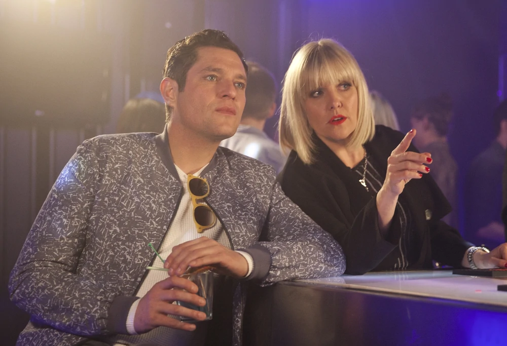 Still of Roy and Agatha in the Day The Floods Came