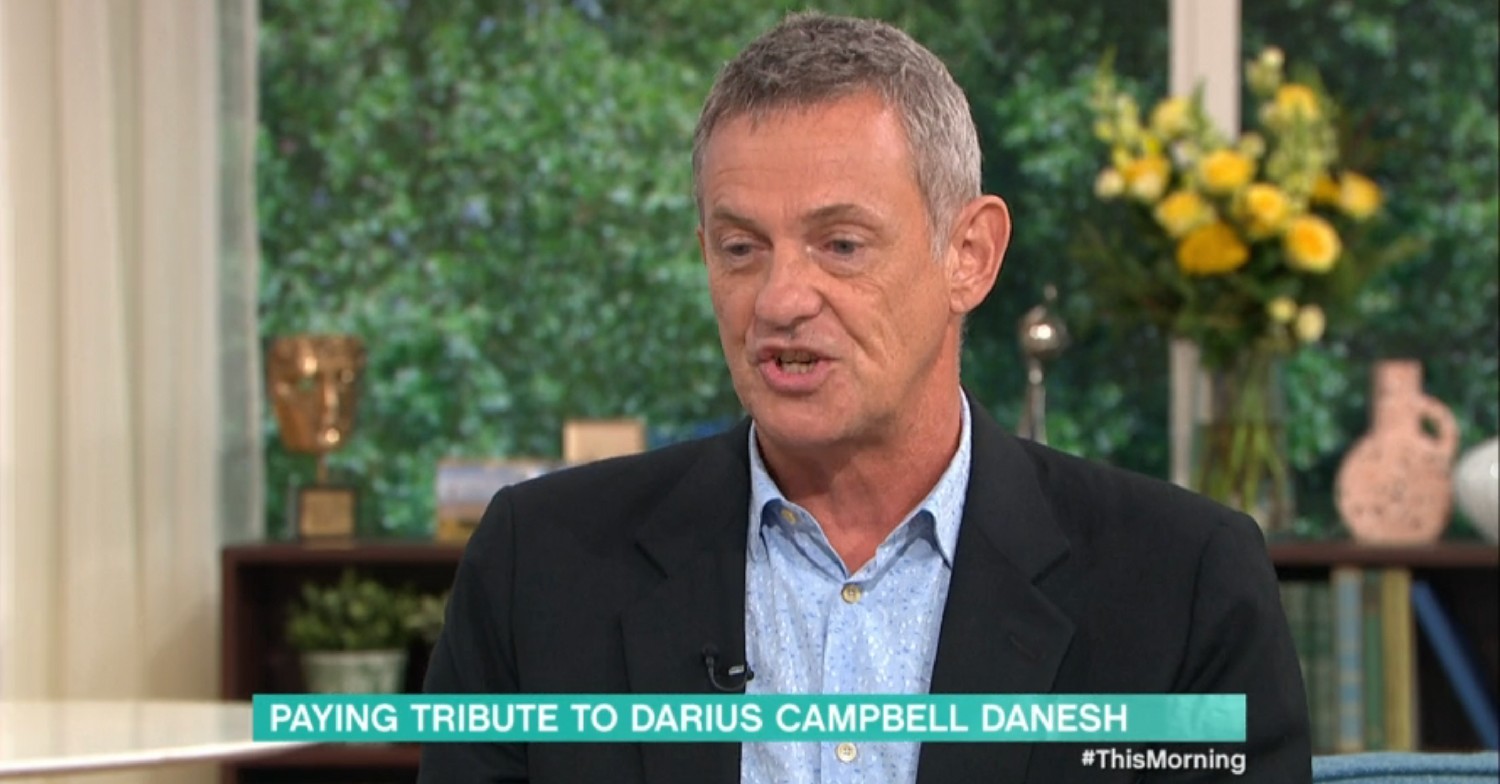 Matthew Wright talking about Pop Idol star Darius Danesh on This Morning 