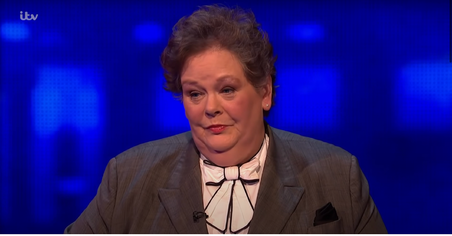 Anne Hegerty smiles on The Chase 