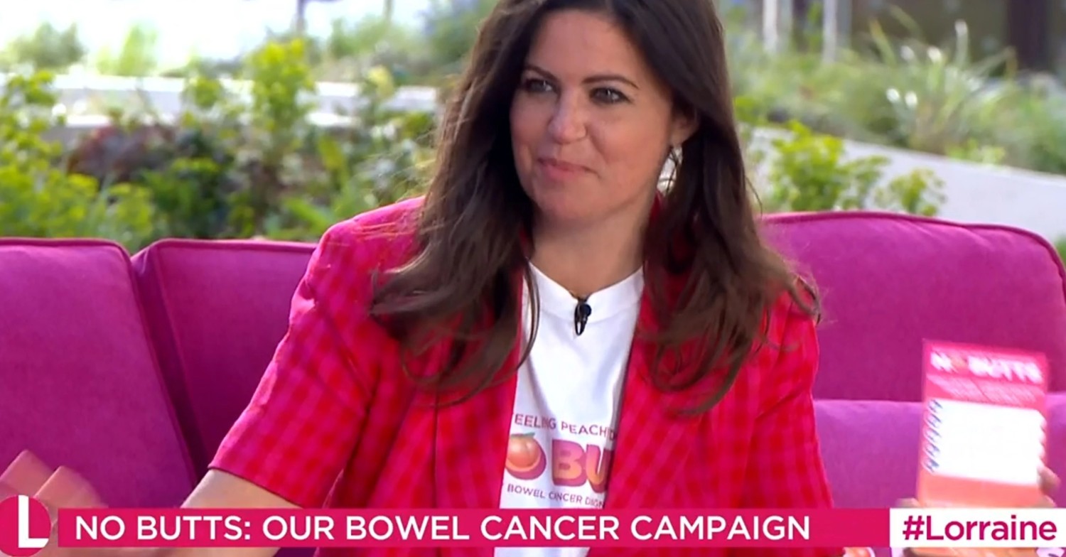 Deborah James appearing on Lorraine before she died 