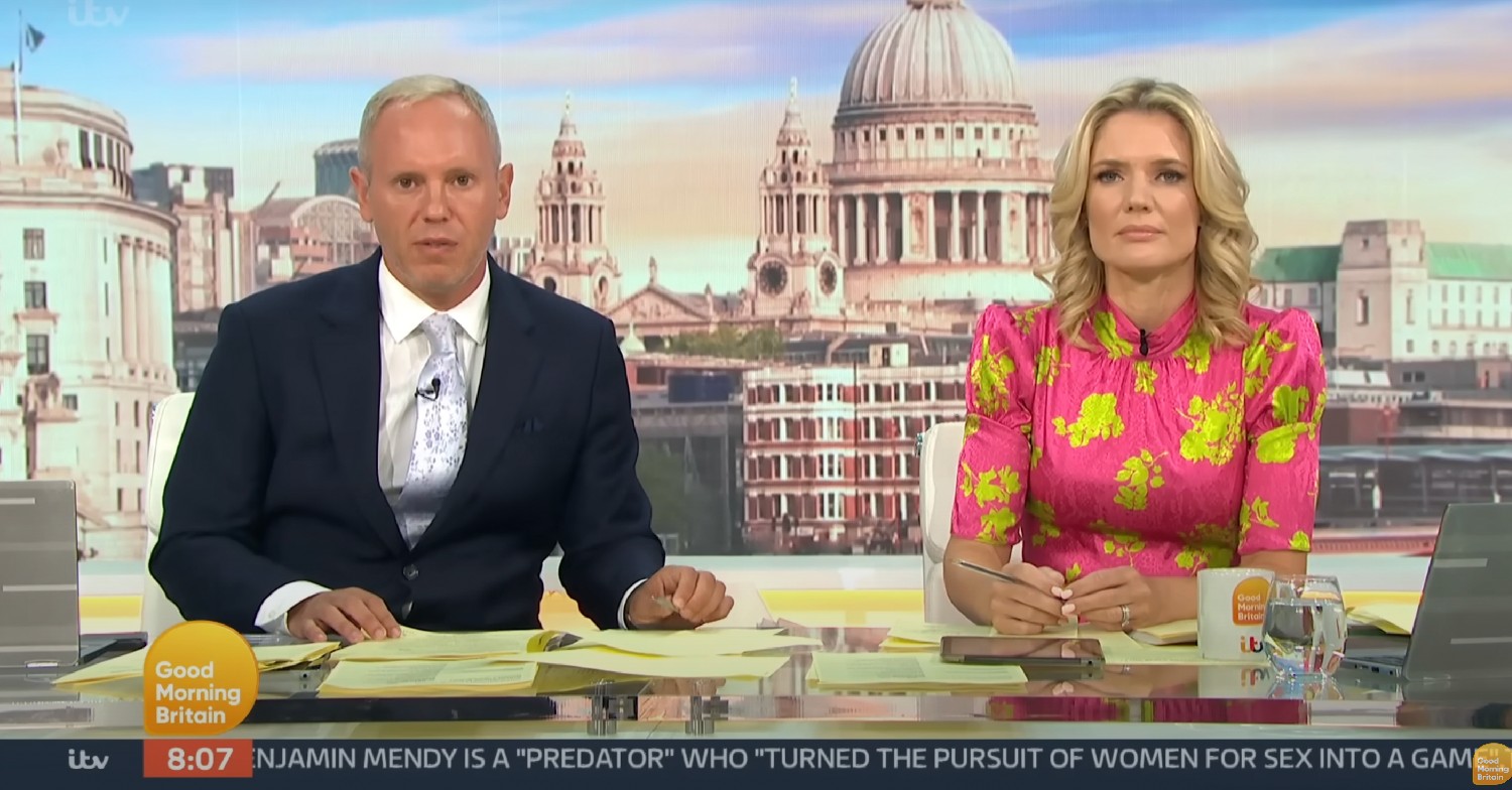 Rob Rinder and Charlotte Hawkins on GMB 