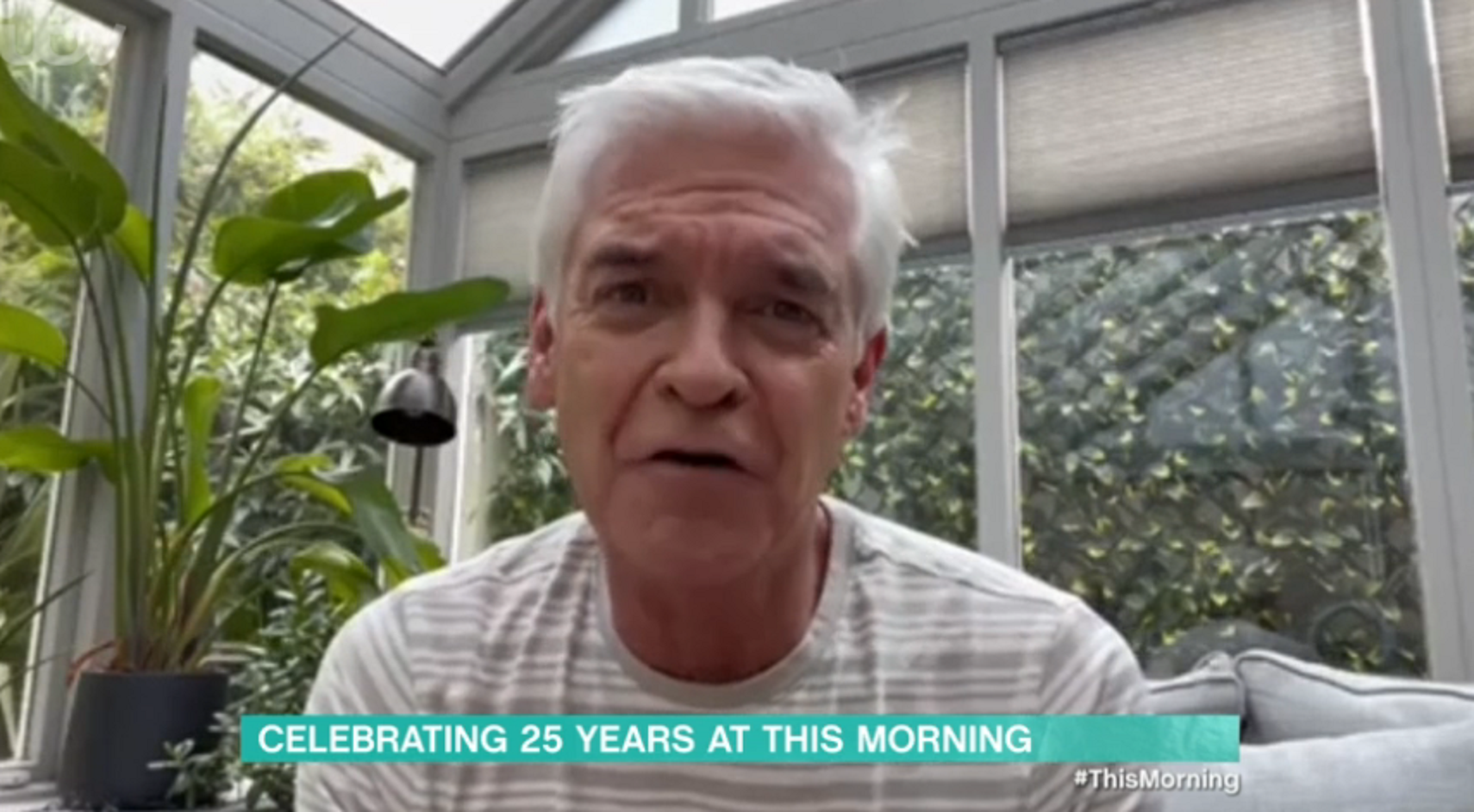 Phillip Schofield on This Morning today on ITV