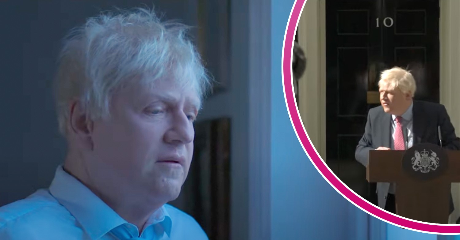 Kenneth Branagh as Boris Johnson in This England