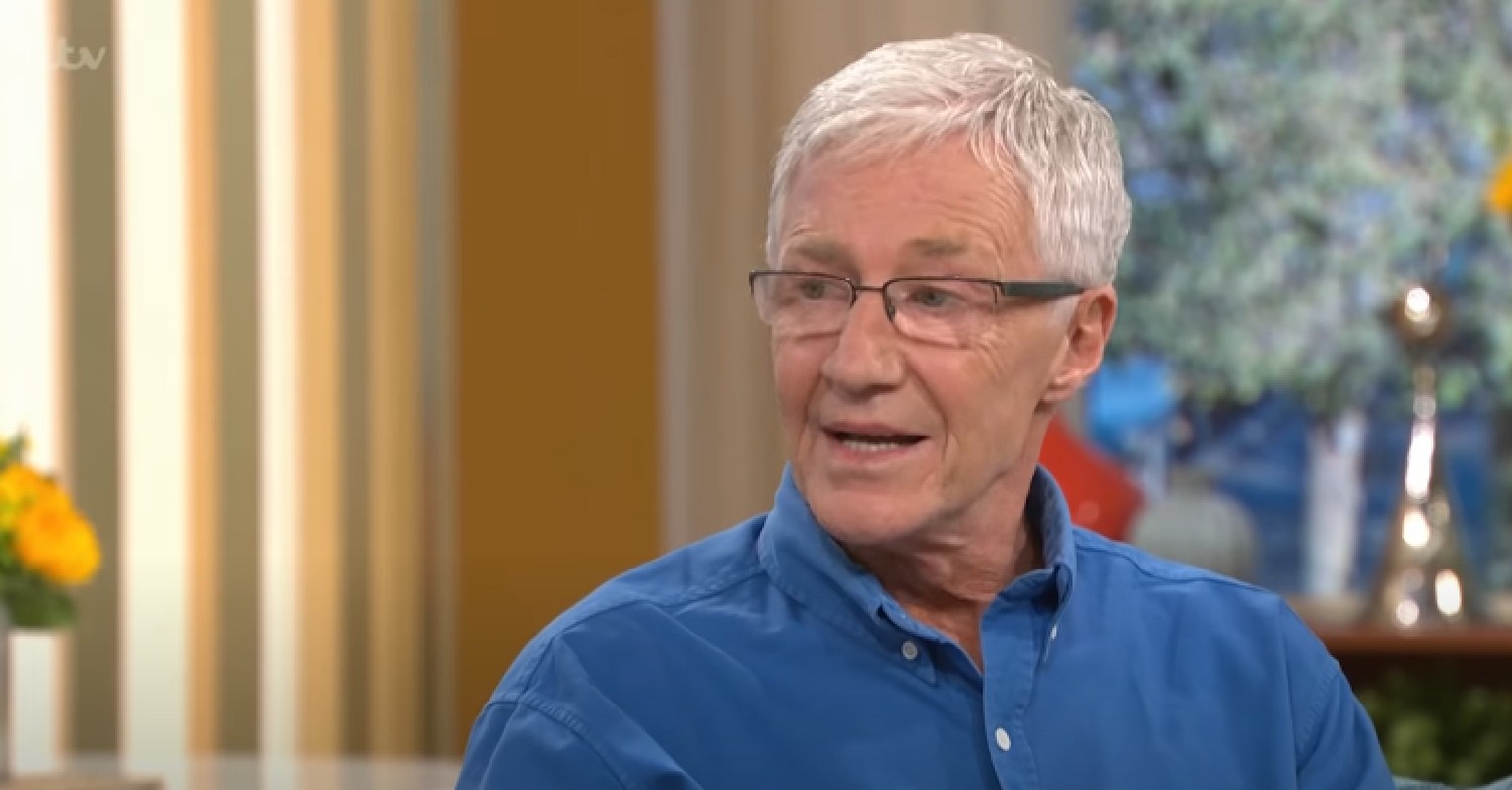 Radio 2 star Paul O'Grady talking on This Morning