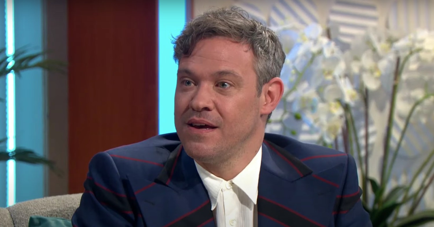 Pop Idol star Will Young smiling on Lorraine