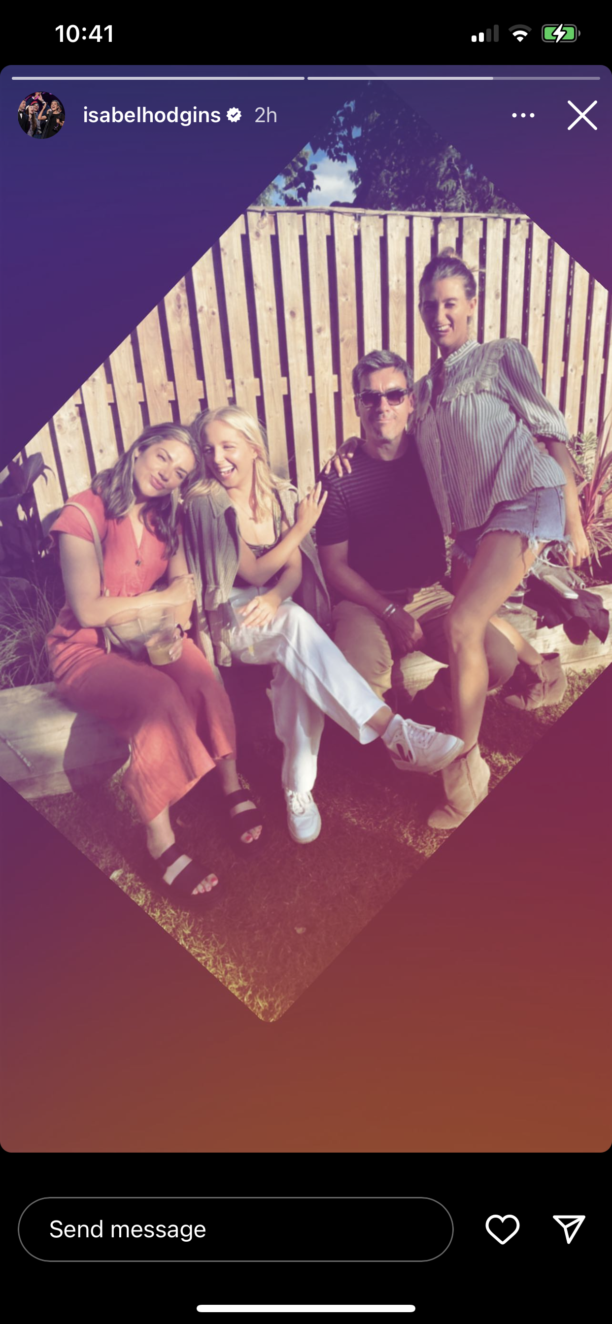 Charley posed with her Emmerdale Jeff at the party (Credit: Instagram)