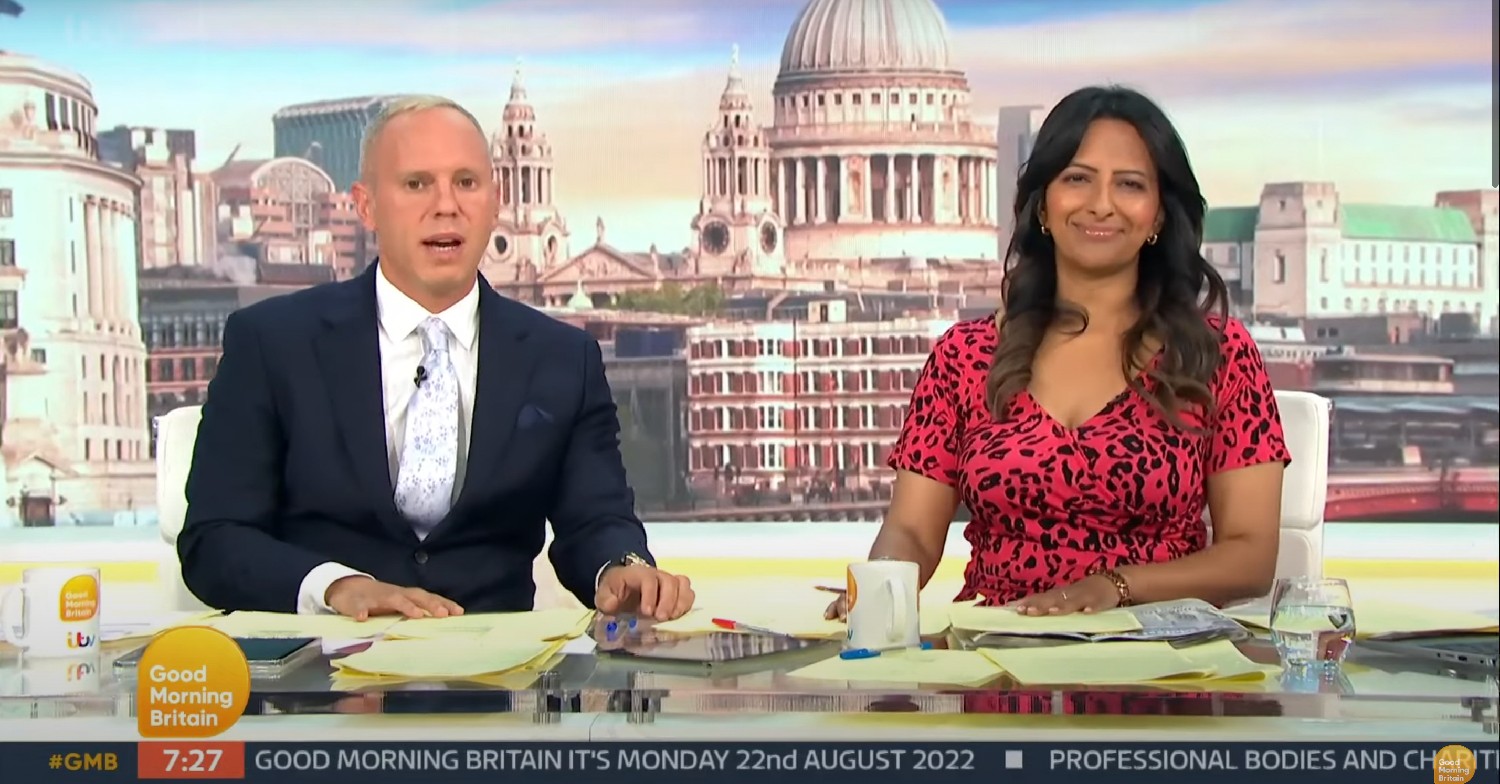 Rob Rinder and Ranvir Singh on GMB today