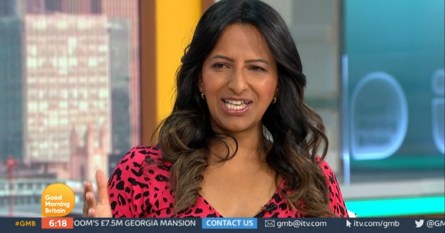 Ranvir Singh speaking on GMB today