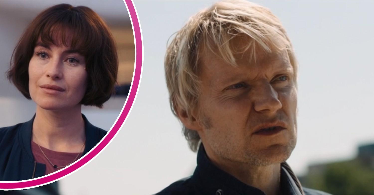 Maimie McCoy and Marc Warren in Van der Valk series 2