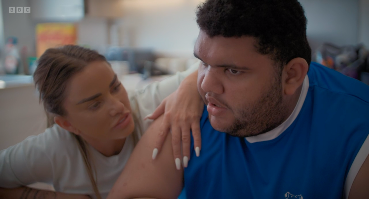 Katie Price and Son Harvey