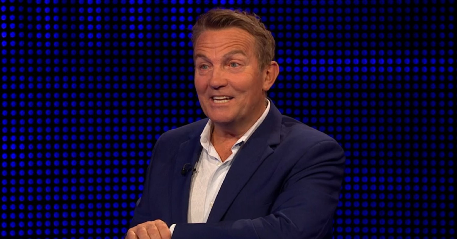 Bradley Walsh smiling on The Chase 