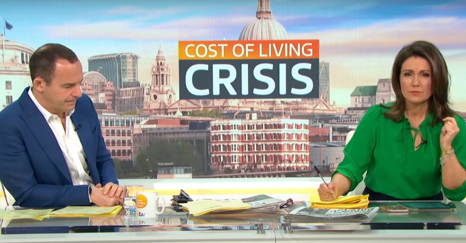 Martin Lewis and Susanna Reid on GMB 