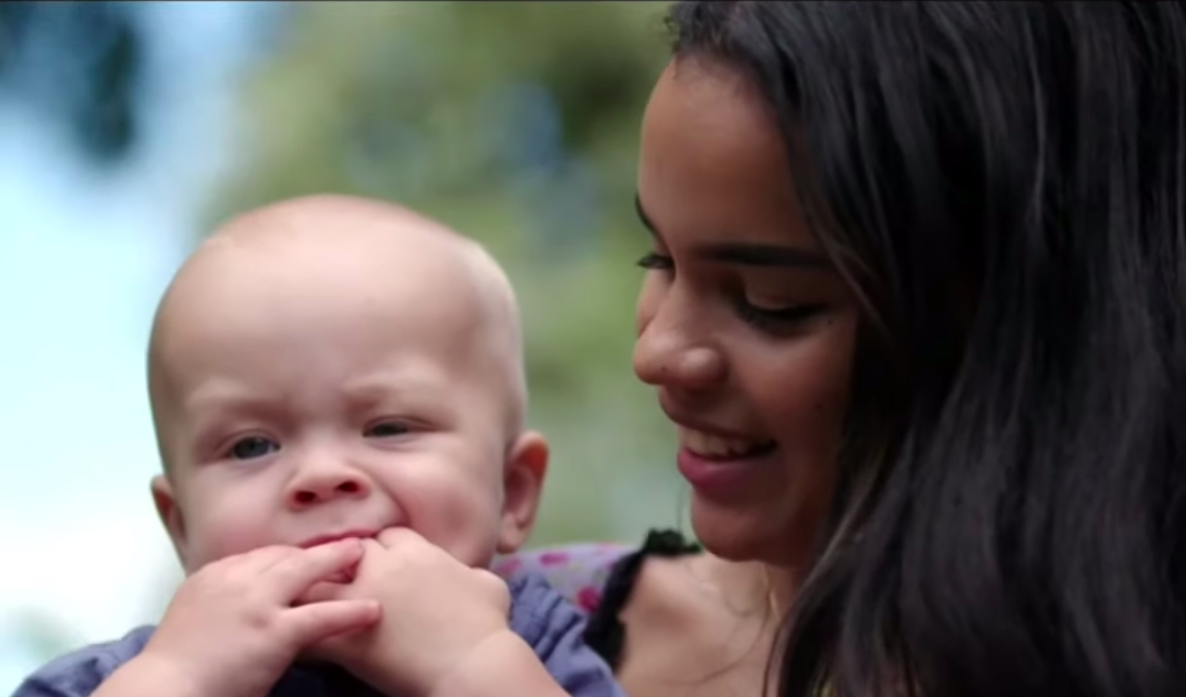 Eirianedd with son George
