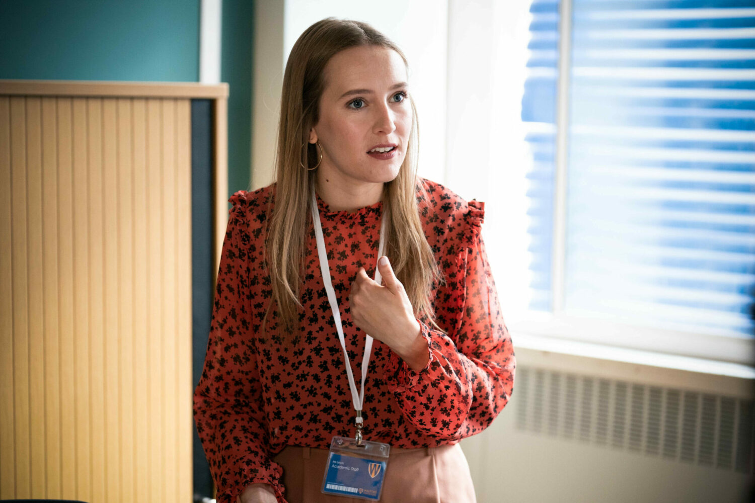 Frankie Lewis looking upset 