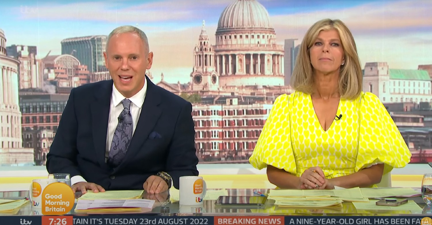 Robert Rinder and Kate Garraway on Good Morning Britain 