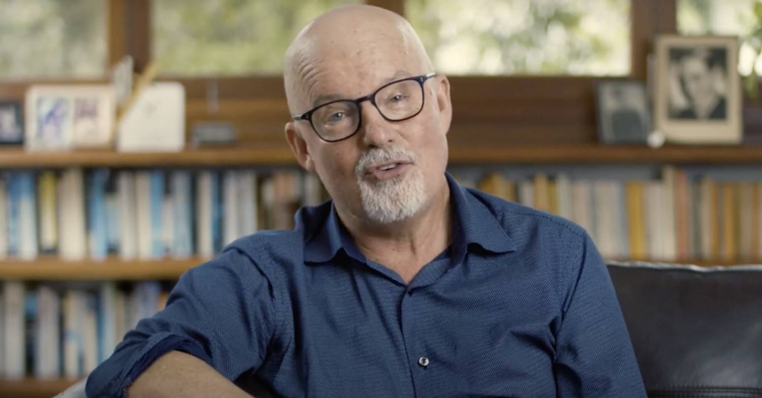 The Suspect on ITV is adapted from books by author Michael Robotham, seen here smiling