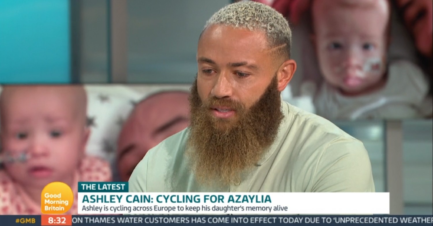 Ashley Cain on GMB today