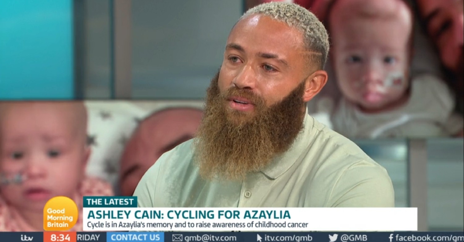 Ashley Cain on GMB today