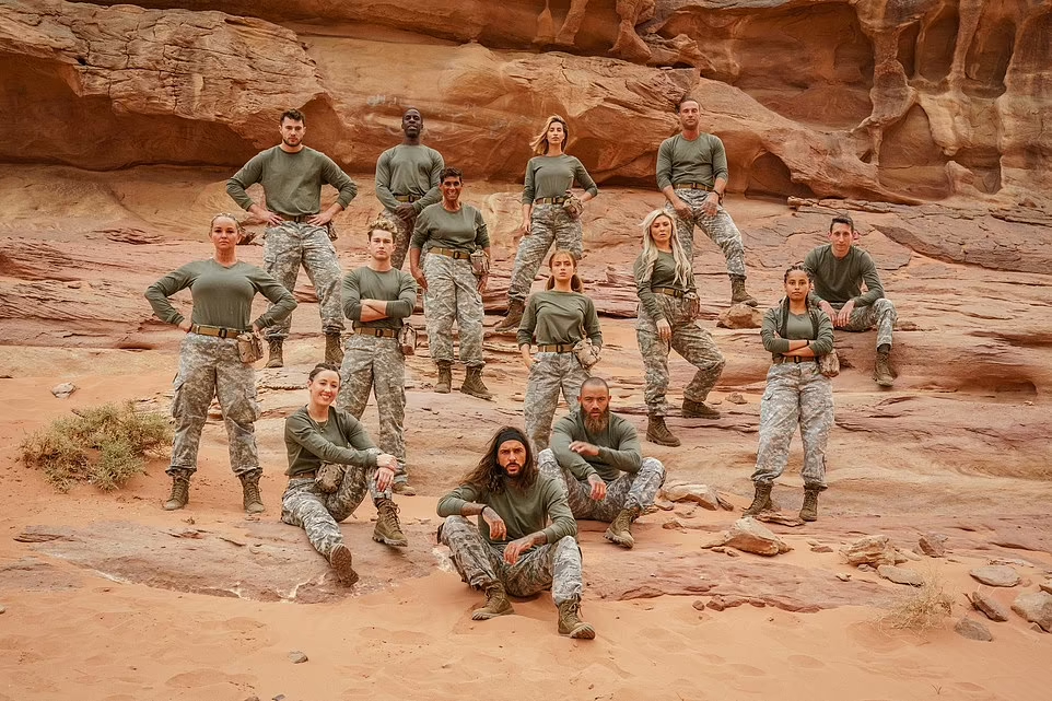 CAST OF CELEBRITY SAS WHO DARES WINS