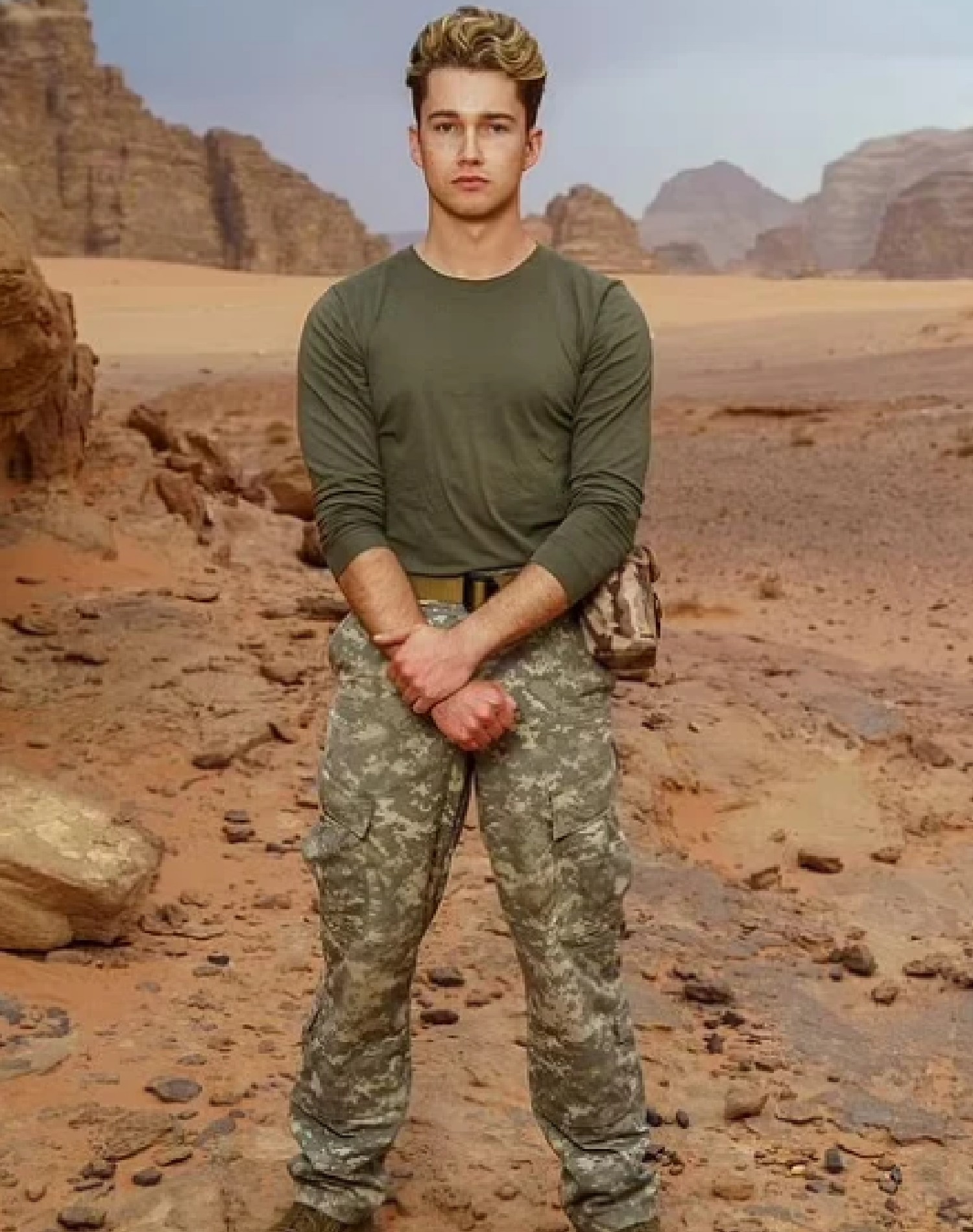 AJ Pritchard in Celebrity SAS Who Dares Wins 2022 promo photo