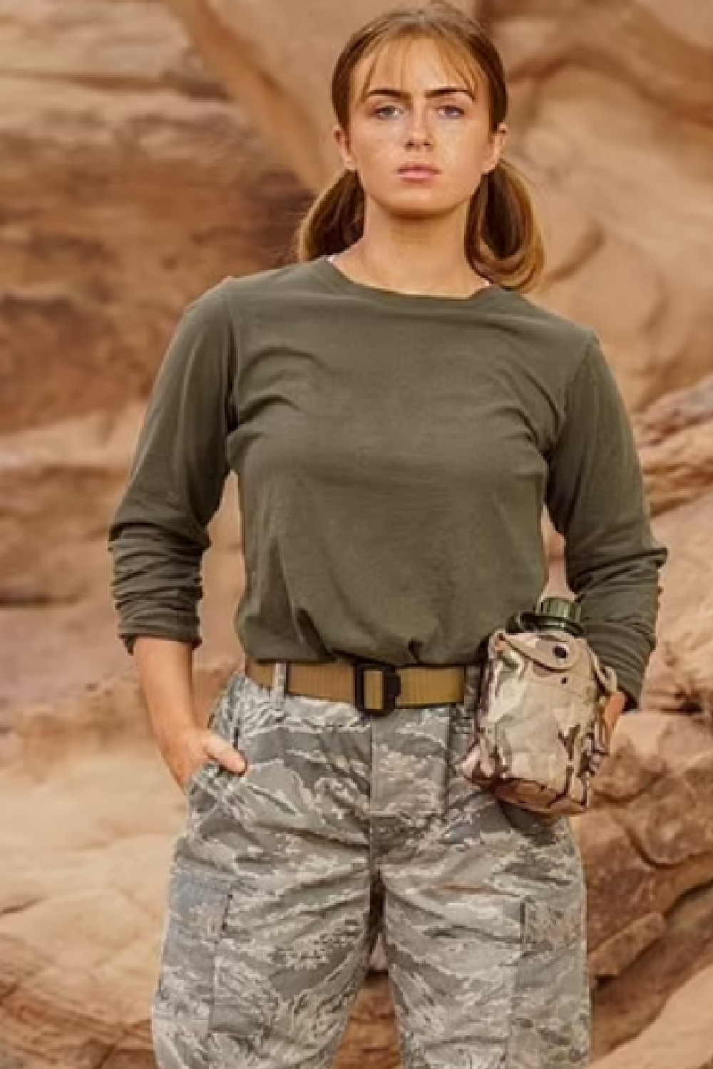 Maisie Smith in Celebrity SAS Who Dares Wins 2022 promo pic