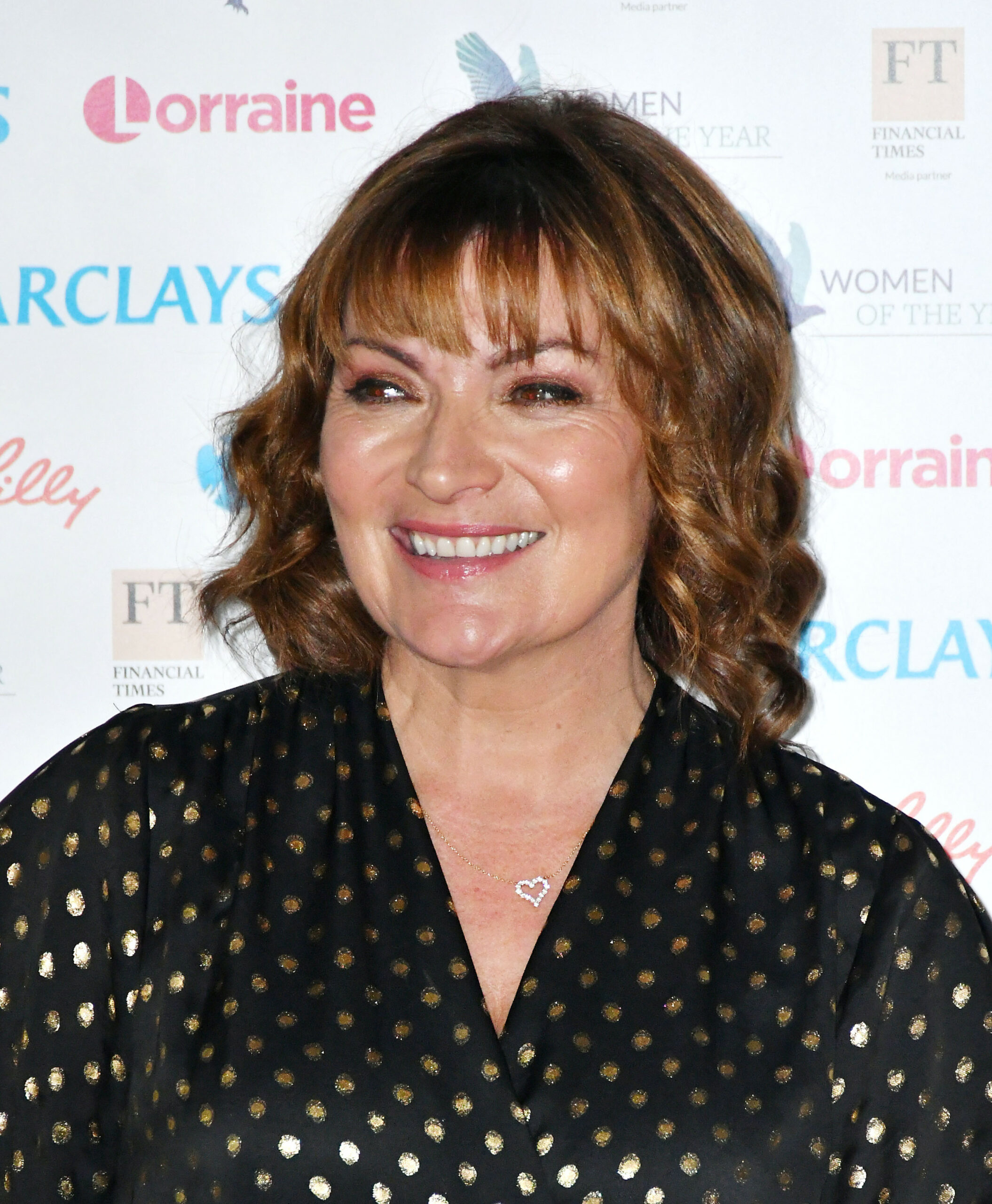 Lorraine Kelly smiling at event