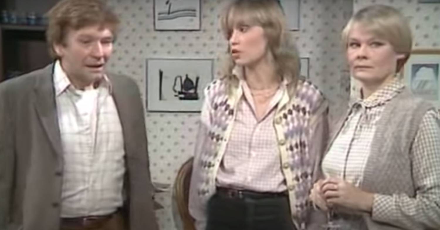 Judi Dench acts alongside her husband Michael Williams in A Fine Romance