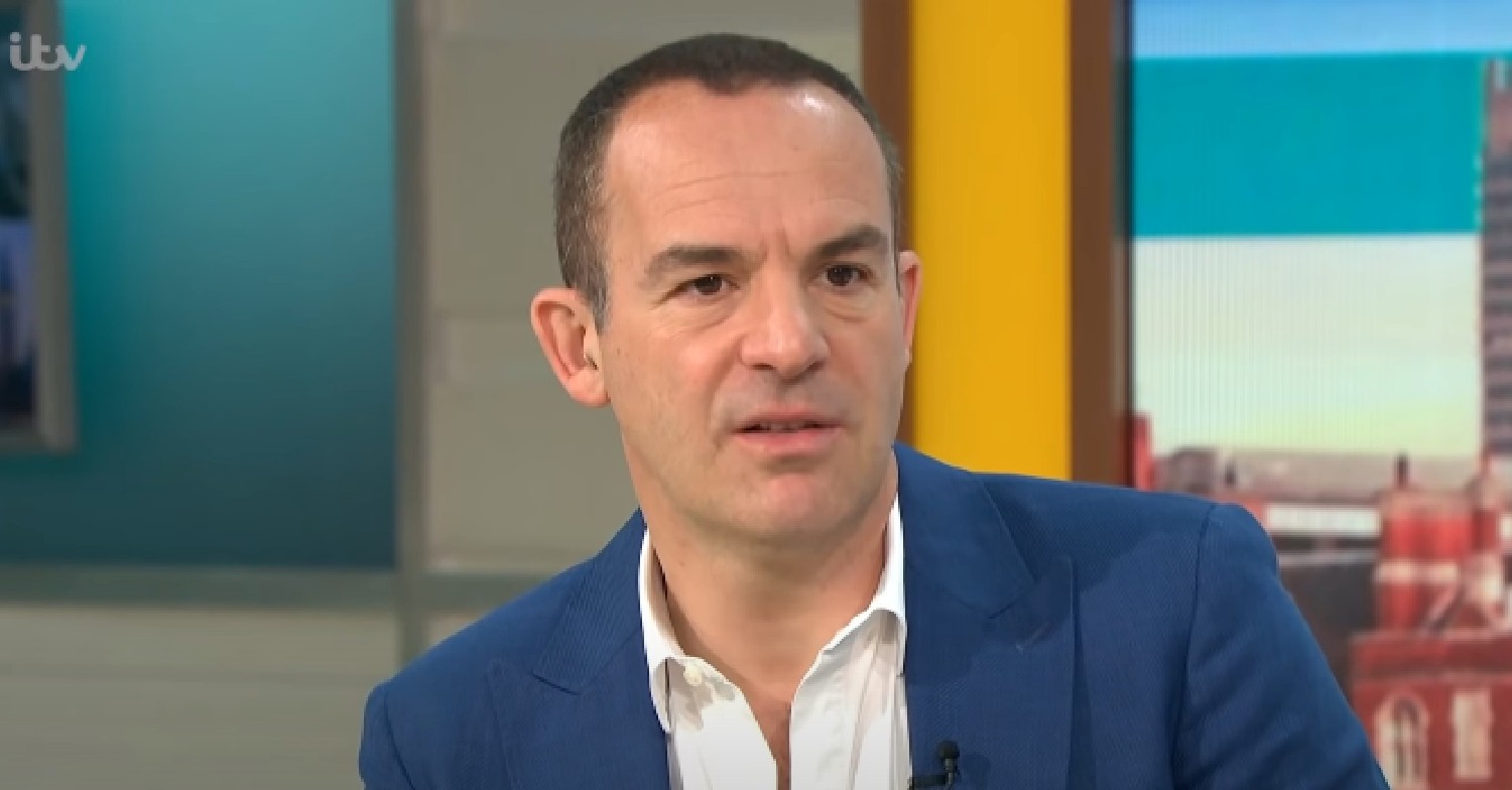 Money expert Martin Lewis speaking on Good Morning Britain