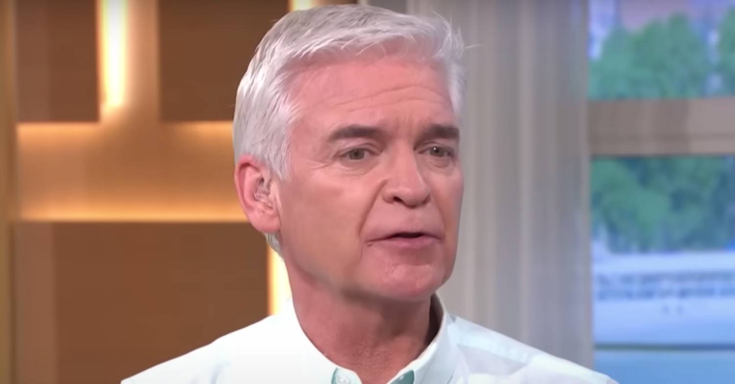 Phillip Schofield looks concerned