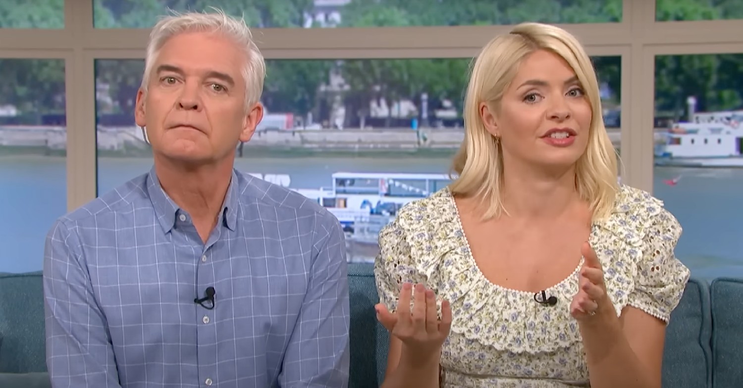 Phillip Schofield and Holly Willoughby on This Morning