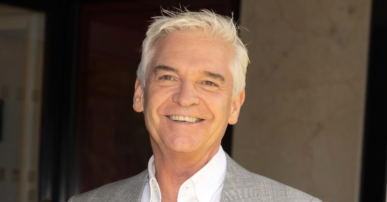 This Morning star Phillip Schofield smiling