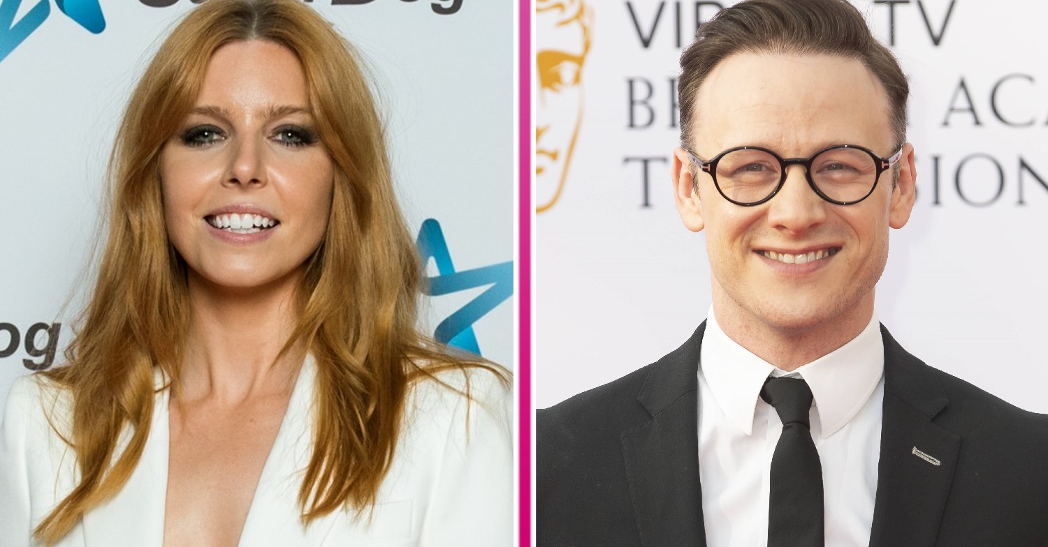 Stacey Dooley and Kevin Clifton smiling at events