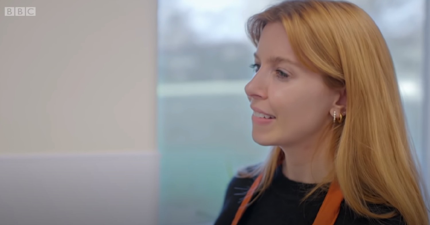 Stacey Dooley during BBC documentary