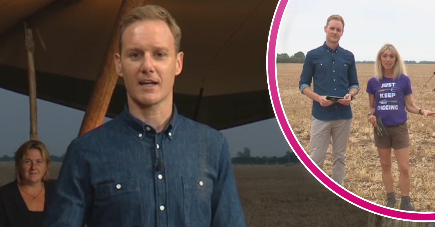 Dan Walker hosting Channel 5 show Digging For Treasure