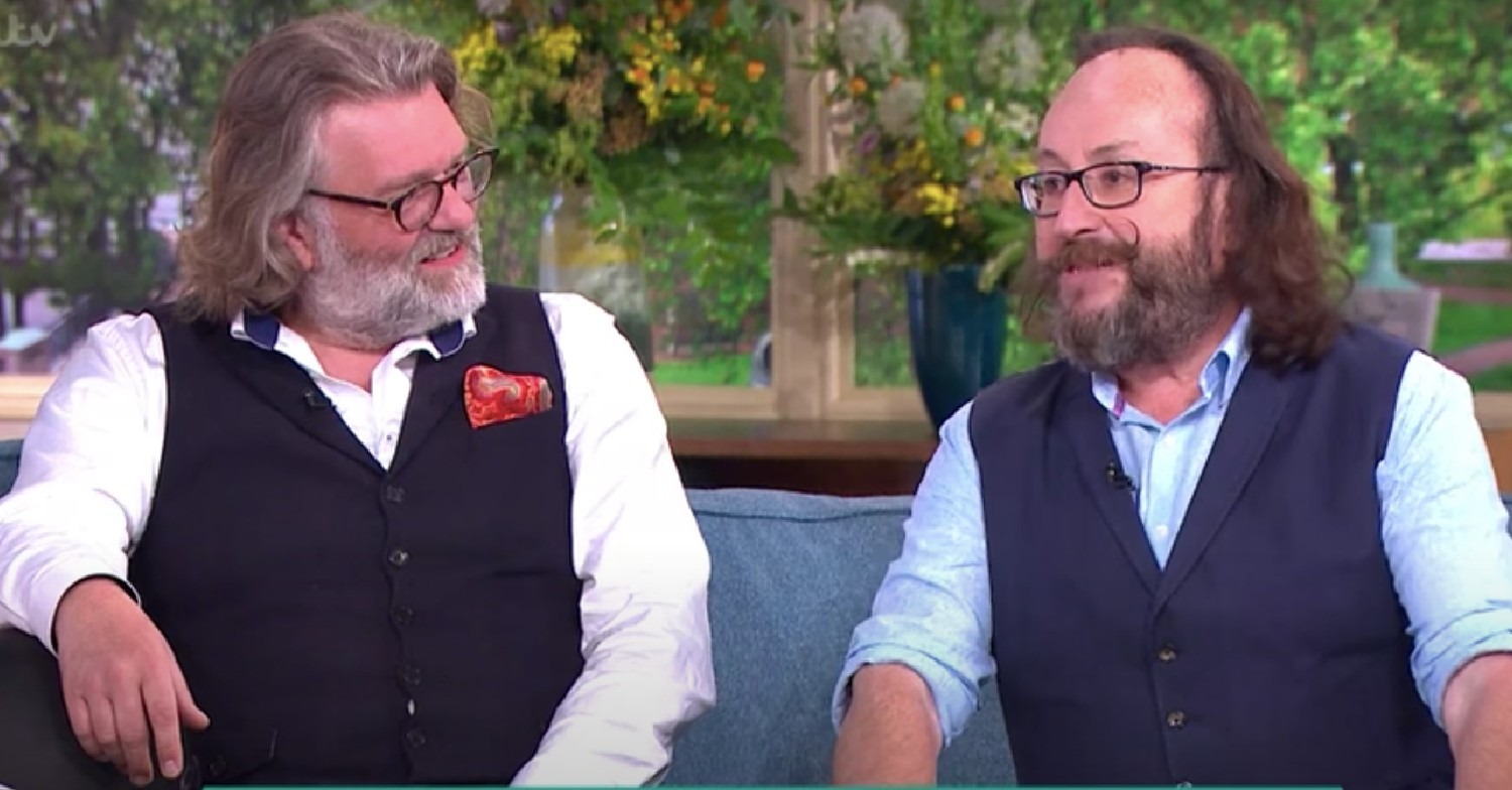Hairy Bikers star Si King looks at Dave Myers on This Morning