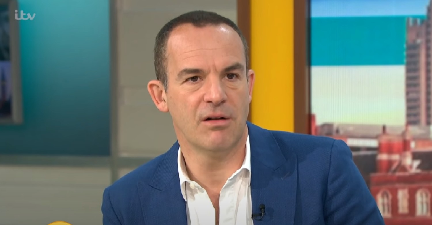 Martin Lewis speaking on Good Morning Britain