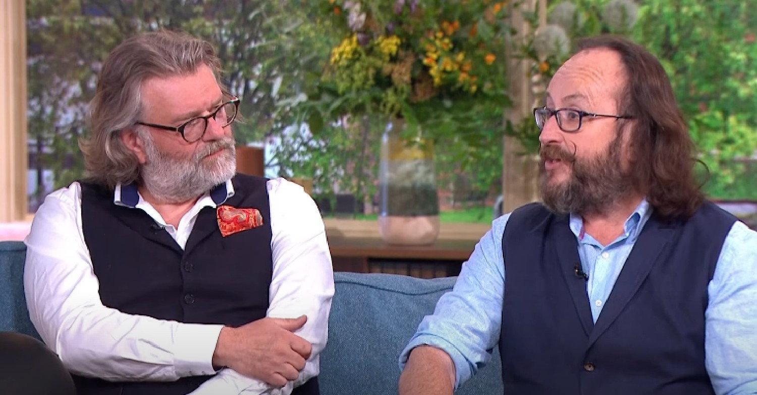 Hairy Bikers star Si King looks at Dave Myers on This Morning